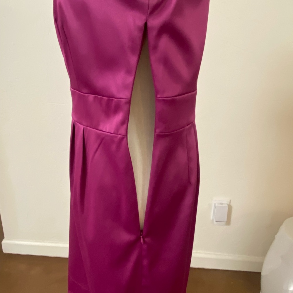 ***"Collection By Db" Elegant Fushia Ruffled Women's Dress View 6
